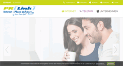Desktop Screenshot of pr-link.at
